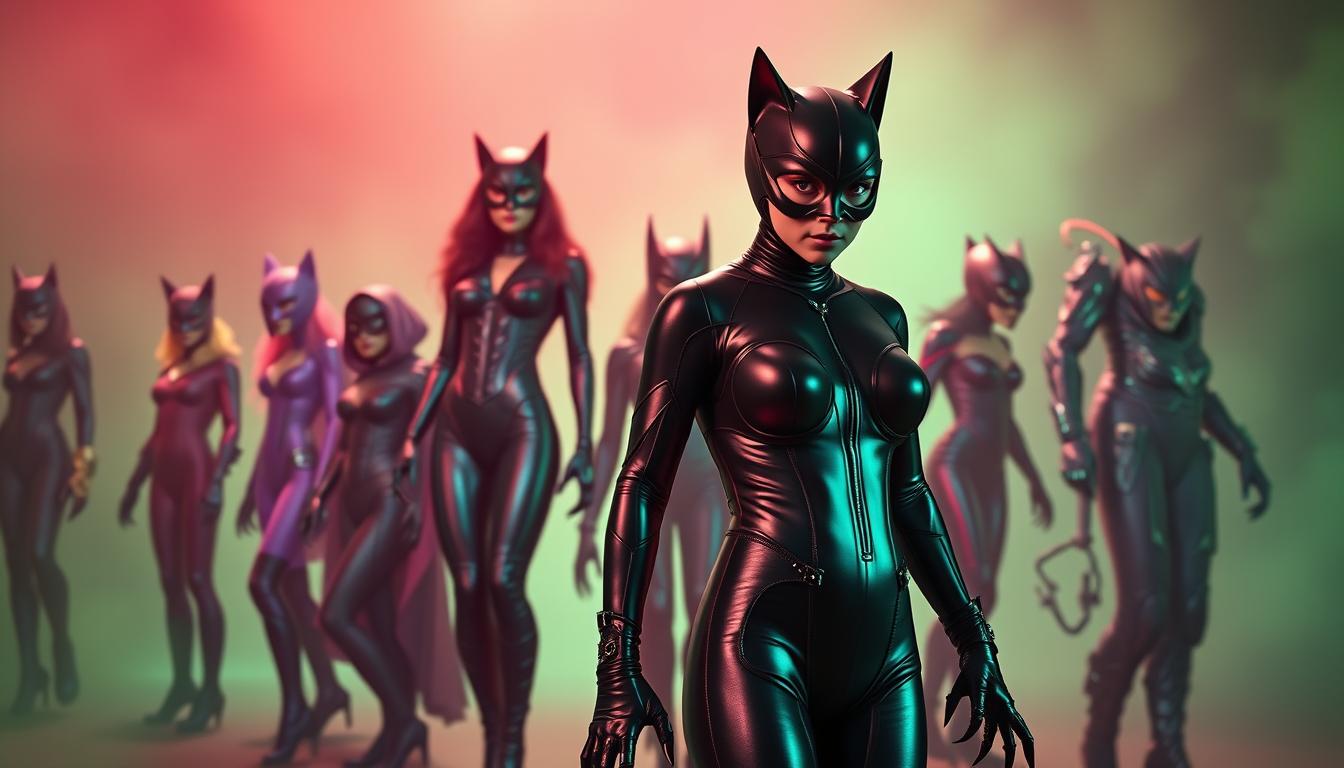 Catwoman-Kostüm Evolution